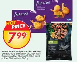 Sobeys PANACHE Butterfly or Coconut Breaded Shrimp offer