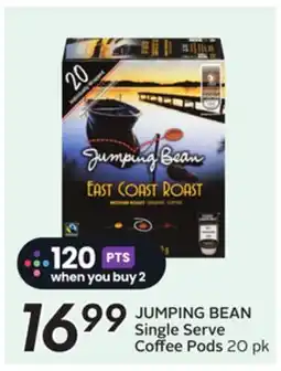 Sobeys JUMPING BEAN Single Serve Coffee Pods offer