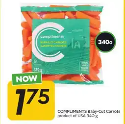 Sobeys Baby-Cut Carrots product of USA offer