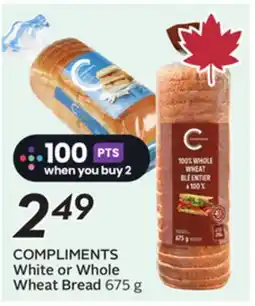 Sobeys White or Whole Wheat Bread offer