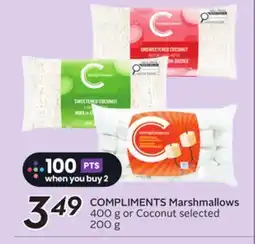 Sobeys COMPLIMENTS Marshmallows offer