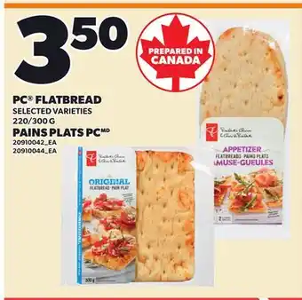 Independent Grocer PC FLATBREAD offer