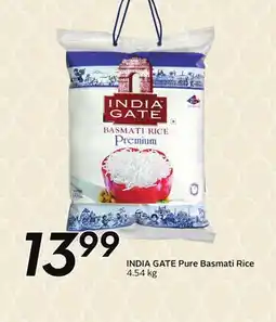 Sobeys INDIA GATE Pure Basmati Rice offer