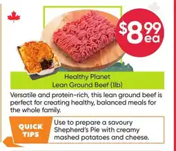 Healthy Planet Healthy Planet Lean Ground Beef offer