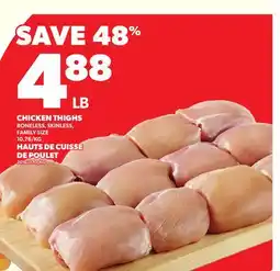 Independent Grocer CHICKEN THIGHS offer