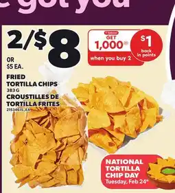 Independent Grocer FRIED TORTILLA CHIPS S offer