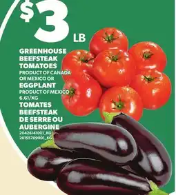 Independent Grocer GREENHOUSE BEEFSTEAK TOMATOES offer