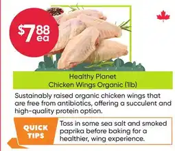 Healthy Planet Healthy Planet Chicken Wings Organic offer