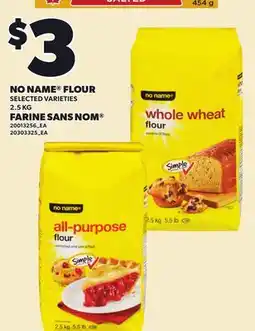 Independent Grocer NO NAME FLOUR offer