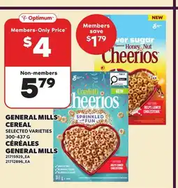 Independent Grocer GENERAL MILLS CEREAL offer