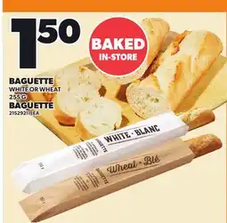 Independent Grocer BAGUETTE offer