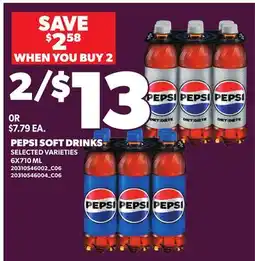 Independent Grocer PEPSI SOFT DRINKS offer