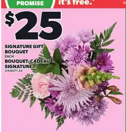Independent Grocer SIGNATURE GIFT BOUQUET EACH offer