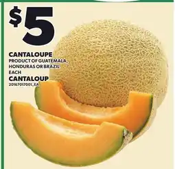 Independent Grocer CANTALOUPE offer