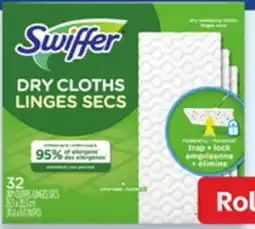Walmart Swiffer Dusters or Sweeper dry cloths refills offer