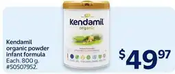 Walmart Kendamil organic powder infant formula offer