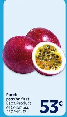 Walmart Purple passion fruit offer