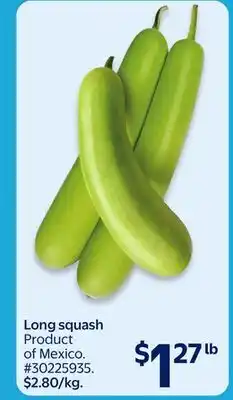 Walmart Long Squash offer