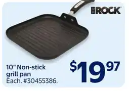 Walmart 10 Non-stick grill pan offer