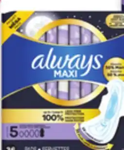Walmart Always pads offer