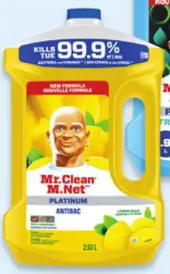 Walmart Mr. Clean Platinum all-purpose cleaner offer