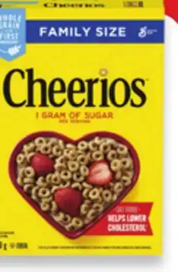 Walmart General Mills family size cereal offer