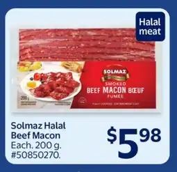 Walmart Solmaz Halal Beef Macon offer