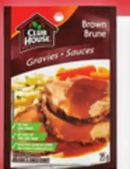 Walmart Club House sauces or gravy mixes offer