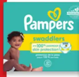 Walmart Pampers super econo pack diapers offer