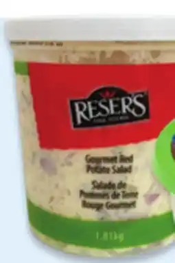 Walmart Summer Fresh salad 800 g or Reser's red skin potato salad 1.81 kg offer
