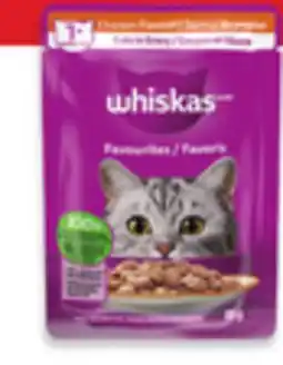Walmart Whiskas wet cat food pouches offer