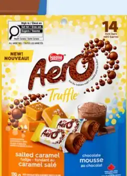 Walmart Aero Truffle assorted mini bars 119 g or Drumstick bites 76 g offer