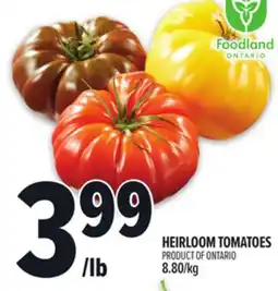 Metro HEIRLOOM TOMATOES offer