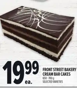 Metro FRONT STREET BAKERY CREAM BAR CAKES offer