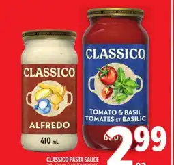 Metro CLASSICO PASTA SAUCE offer