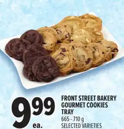 Metro FRONT STREET BAKERY GOURMET COOKIES TRAY offer