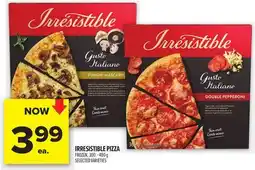 Metro IRRESISTIBLE PIZZA offer