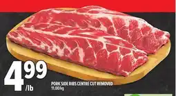 Metro PORK SIDE RIBS CENTRE CUT REMOVED offer