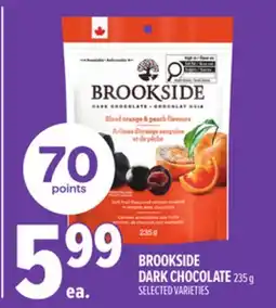 Metro BROOKSIDE DARK CHOCOLATE offer