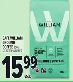 Metro CAFÉ WILLIAM GROUND COFFEE offer