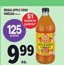 Metro BRAGG APPLE CIDER VINEGAR offer