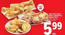 Metro FRONT STREET BAKERY DANISH, TURNOVERS OR PARISIAN TWISTS offer