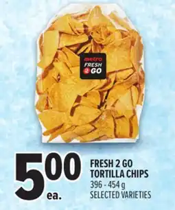 Metro FRESH 2 GO TORTILLA CHIPS offer
