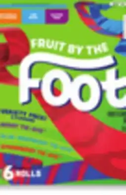 Walmart Fruit by the Foot granola bars offer