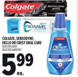 Metro COLGATE, SENSODYNE, HELLO OR CREST ORAL CARE offer
