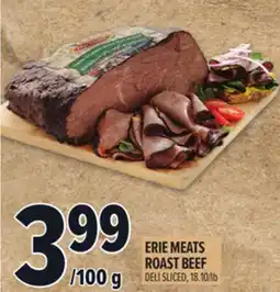 Metro ERIE MEATS ROAST BEEF offer