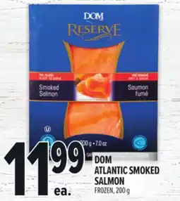 Metro DOM ATLANTIC SMOKED SALMON offer