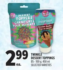 Metro TWINKLE DESSERT TOPPINGS offer
