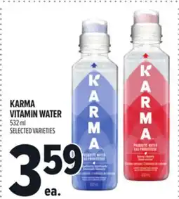 Metro KARMA VITAMIN WATER offer