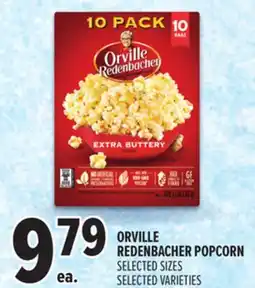 Metro ORVILLE REDENBACHER POPCORN offer